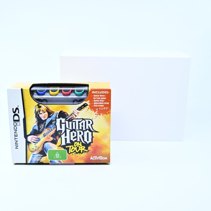 UNUSED! Special Edition Guitar Hero - Nintendo DS Lite Boxed Console - AUS PAL