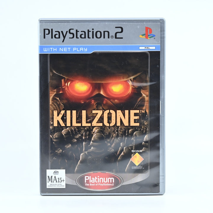 Killzone - Sony Playstation 2 / PS2 Game + Manual - PAL - NEAR MINT DISC
