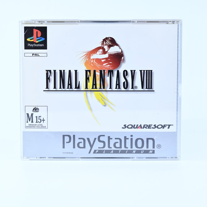 Final Fantasy VIII 8  - Sony Playstation 1 / PS1 Game + Manual - PAL - MINT DISC