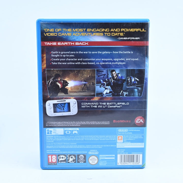 Mass Effect 3 - Nintendo Wii U Game - PAL - FREE POST!