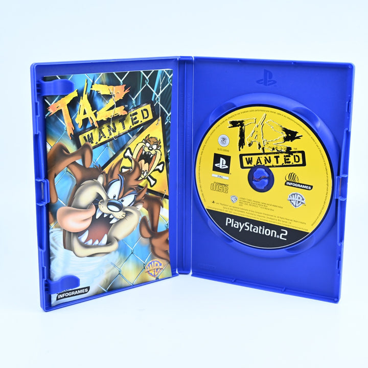 Taz Wanted - Sony Playstation 2 / PS2 Game + Manual - PAL - MINT DISC!