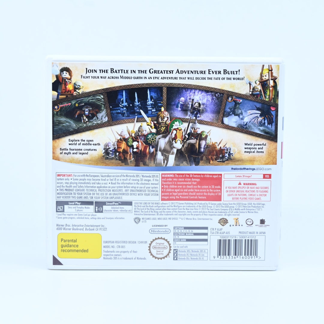 LEGO The Lord of the Rings - Nintendo 3DS Game - PAL - FREE POST