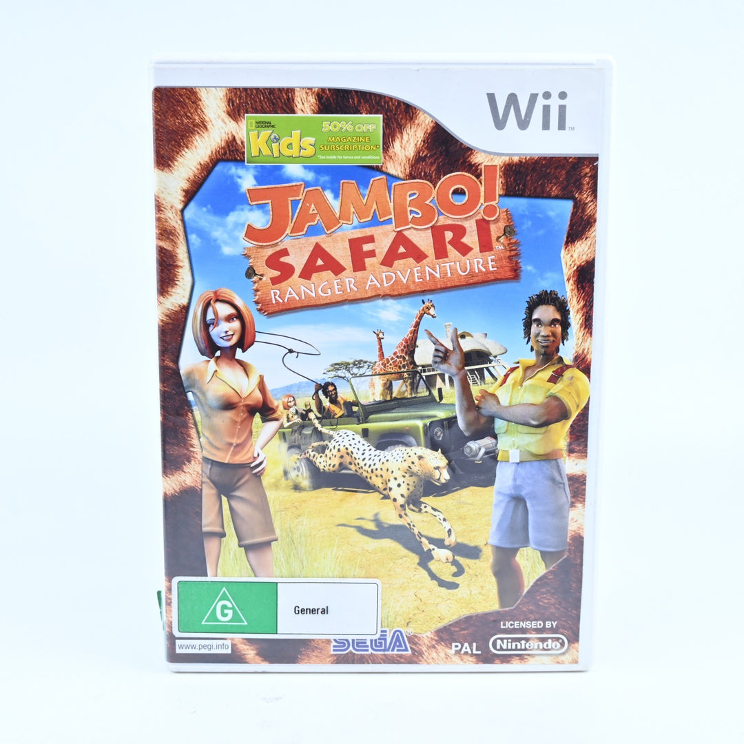 Jambo! Safari Ranger Adventure - Nintendo Wii Game - No Manual - PAL