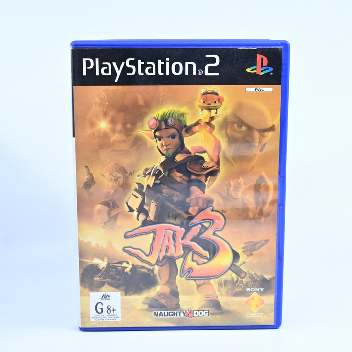 Jak 3 - Sony Playstation 2 / PS2 Game + Manual - PAL - MINT DISC!