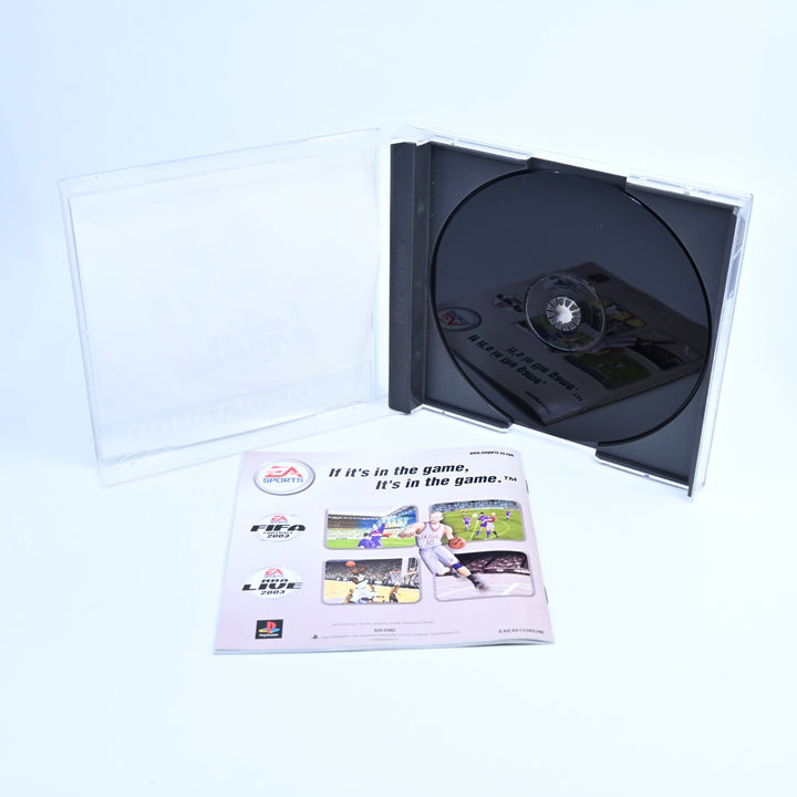 NBA Live 2003 - Sony Playstation 1 / PS1 Game + Manual - PAL - MINT DISC!