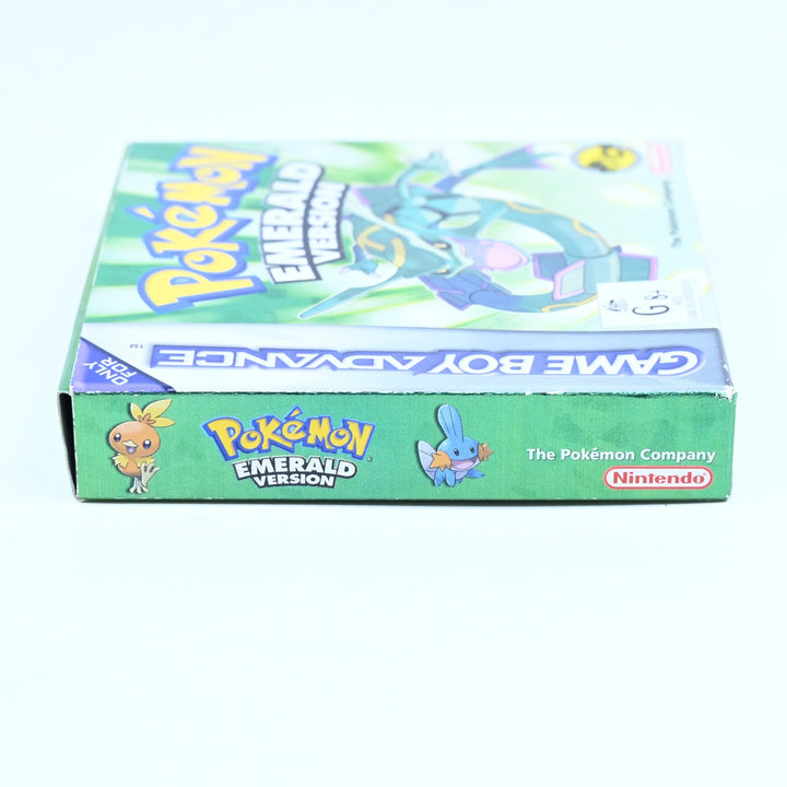 Pokemon Emerald Version - GBA Boxed Game - PAL - FREE POST! ORIGINAL BAGGIE!