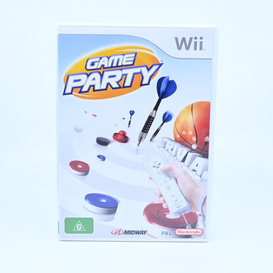Game Party - Nintendo Wii Game + Manual - PAL - MINT DISC!