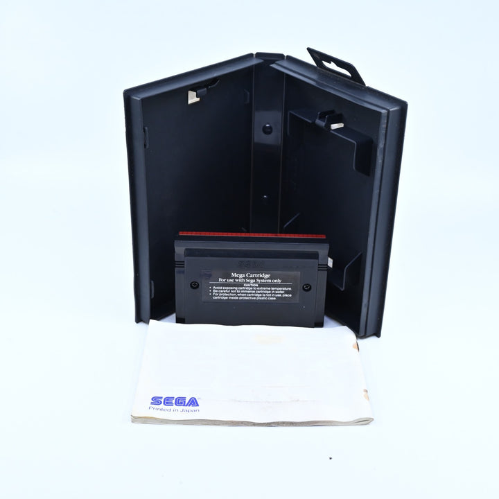 Poseidon Wars 3-D - Sega Master System Game + Manual - PAL - FREE POST!