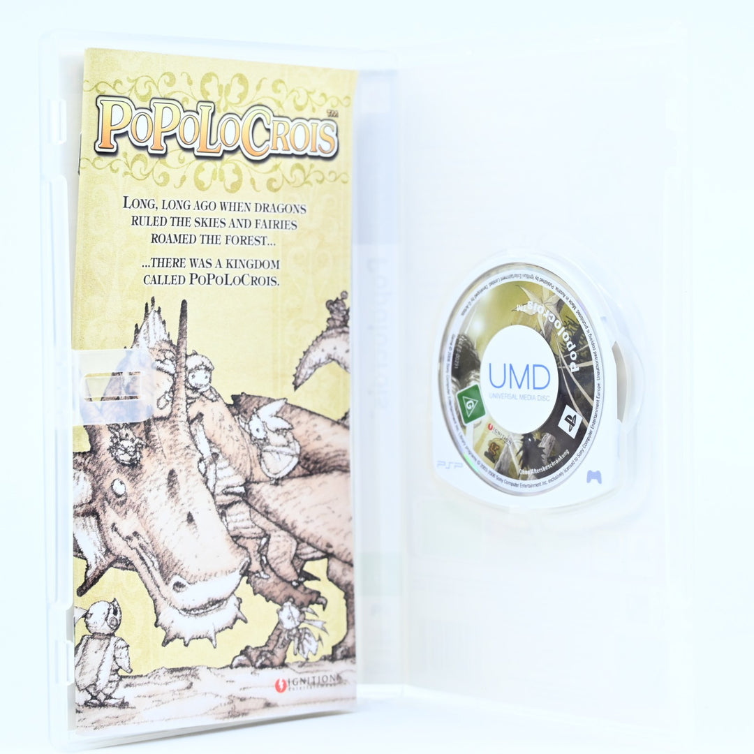 PoPoLoCrois - Sony PSP Game + Manual - FREE POST!