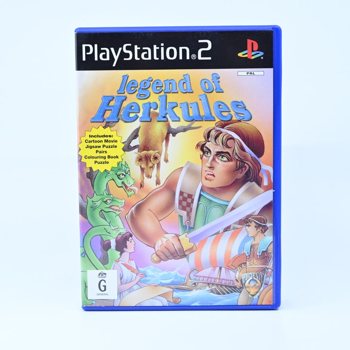 Legend of Herkules - Sony Playstation 2 / PS2 Game + Manual - PAL - MINT DISC!