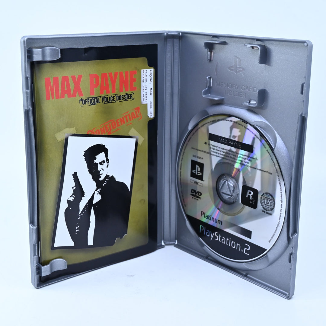 Max Payne - Sony Playstation 2 / PS2 Game - PAL - MINT DISC!