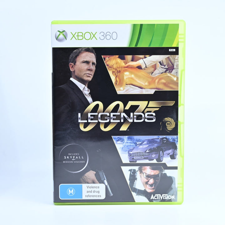 007 Legends - Xbox 360 Game + Manual - PAL - MINT DISC!