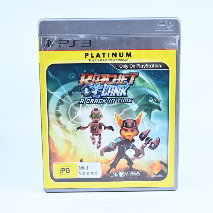 Ratchet & Clank: A Crack in Time - Sony Playstation 3 / PS3 Game - No Manual