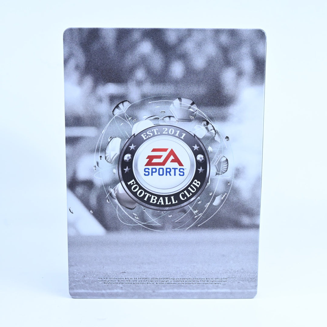 FIFA 14 Lenticular Cover Steelbook - Xbox 360 Game + Manual - PAL - MINT DISC!