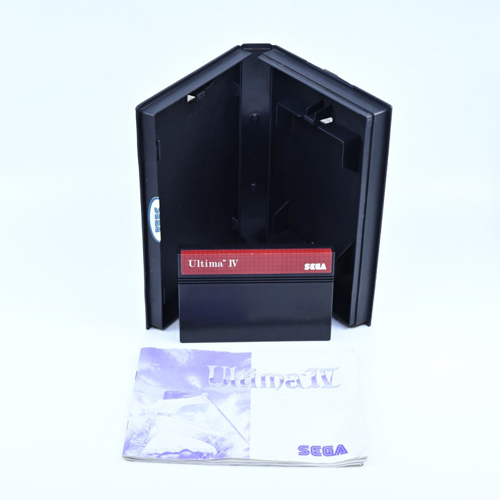 Ultima IV - Sega Master System Game + Manual - No Map - PAL - FREE POST!