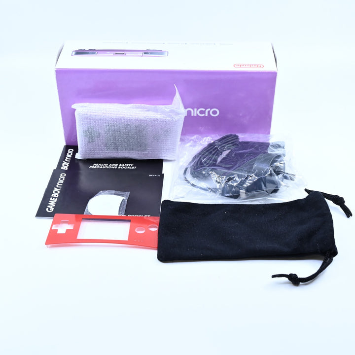 OXY-001 Purple- Nintendo Gameboy Micro Boxed Console - FREE POST!