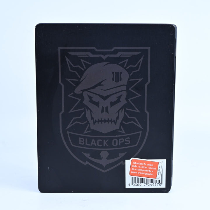 Call of Duty Black Ops IIII 4 - Steelbook - Sony Playstation 4 / PS4 Game!