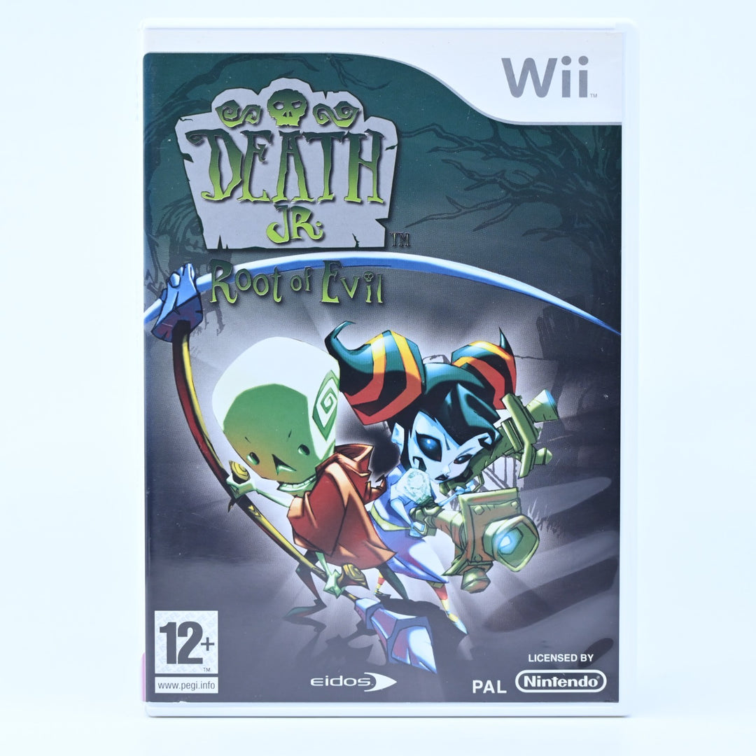 Death Jr. Root of Evil - Nintendo Wii Game + Manual - MINT DISC!