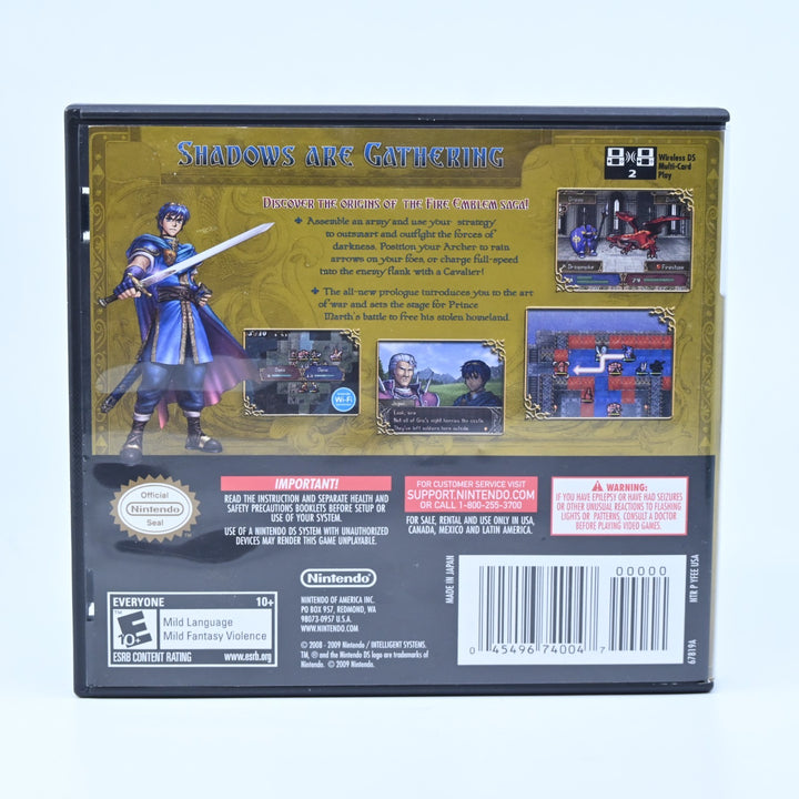 Fire Emblem: Shadow Dragon - Nintendo DS Game - PAL + Manual - FREE POST!