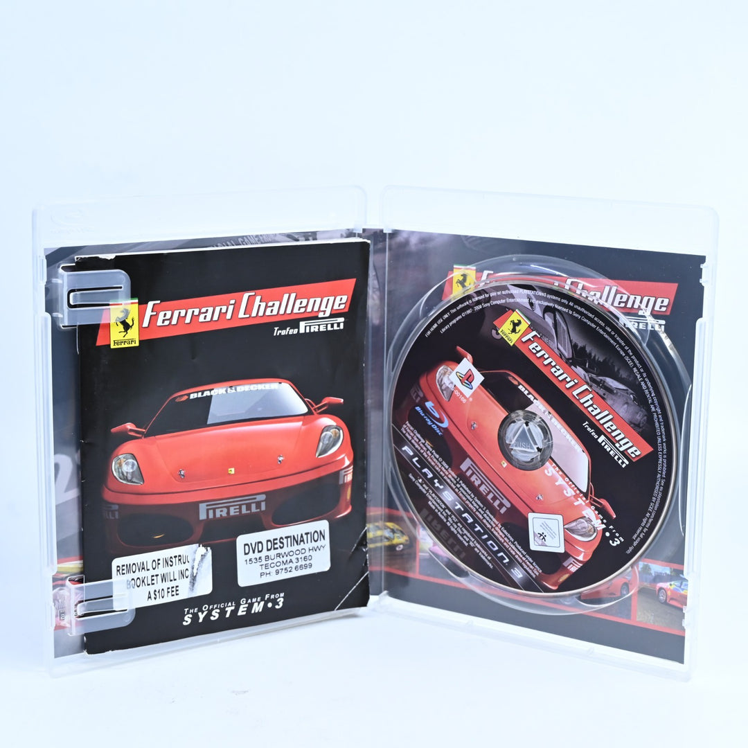 Ferrari Challenge - Sony Playstation 3 / PS3 Game + Manual - FREE POST!