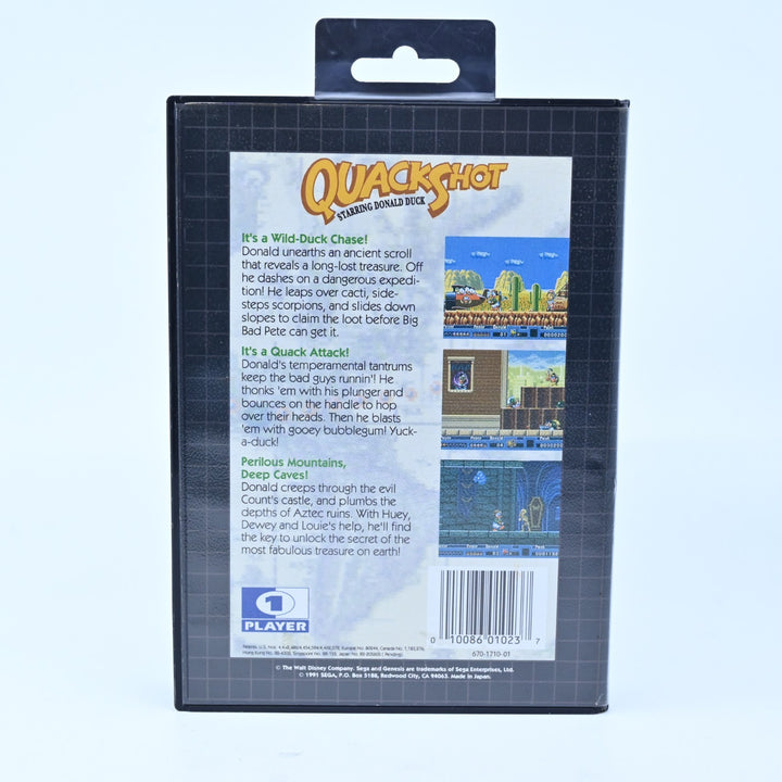 Quackshot: Starring Donald Duck - Mega Drive Game / Genesis Game - Region Free