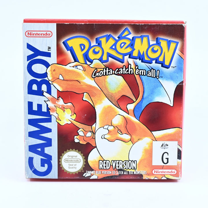 Pokemon Red Version - Nintendo Gameboy Boxed Game - PAL - NEW SAVE BATTERY!