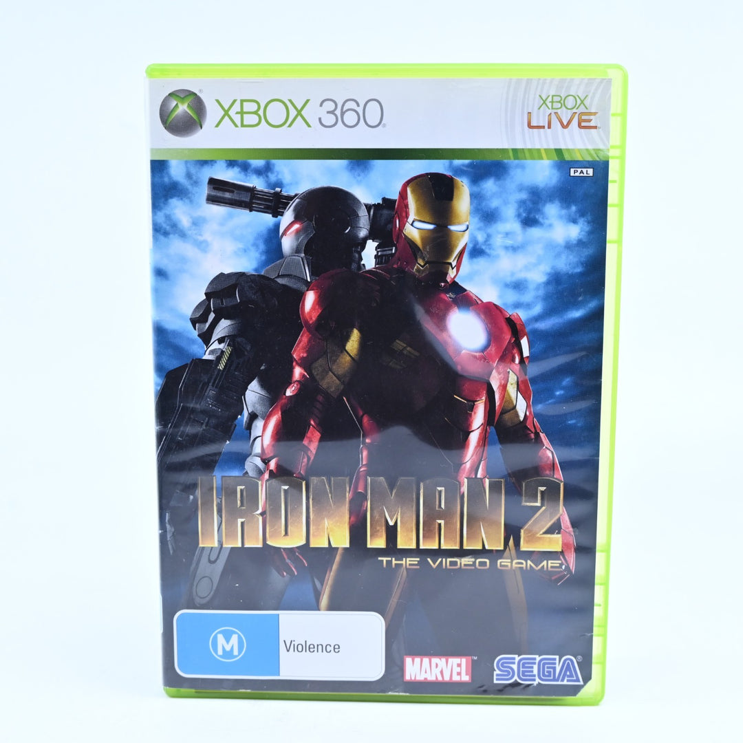 Iron Man 2 - Xbox 360 Game + Manual - PAL - MINT DISC!
