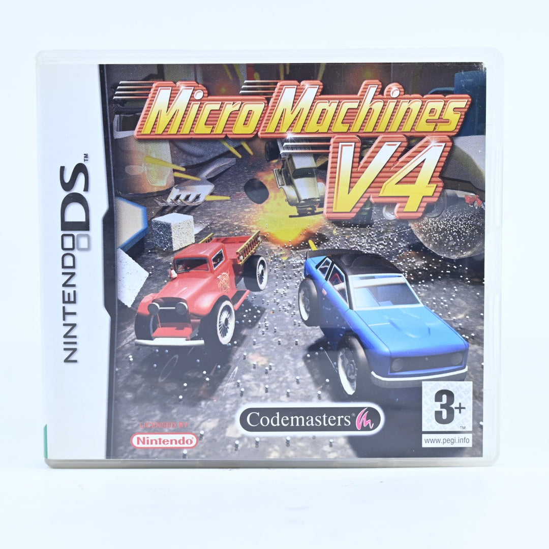 Micro Machines V4 - Nintendo DS Game - PAL + Manual - FREE POST!
