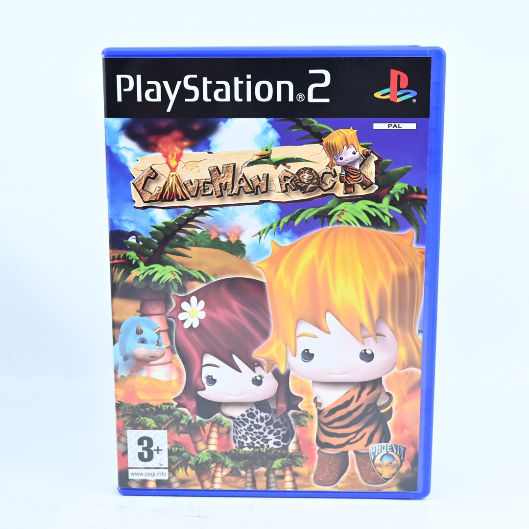 Caveman Rock - Sony Playstation 2 / PS2 Game + Manual - PAL - MINT DISC!