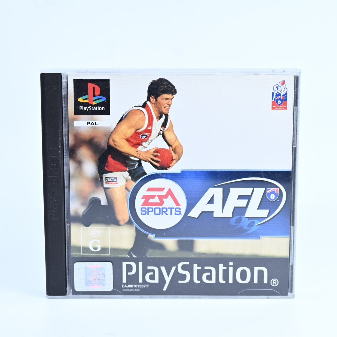 AFL 99 - Sony Playstation 1 / PS1 Game + Manual - PAL - MINT DISC!