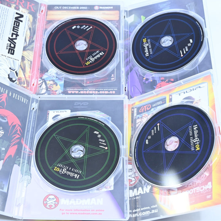 Hellsing - Volumes 1 to 4 Complete - Region 4 - Anime DVDs