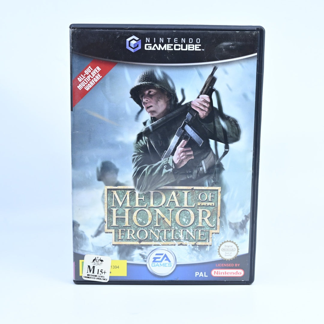 Medal of Honor Frontline - Nintendo Gamecube Game + Manual - PAL - FREE POST!