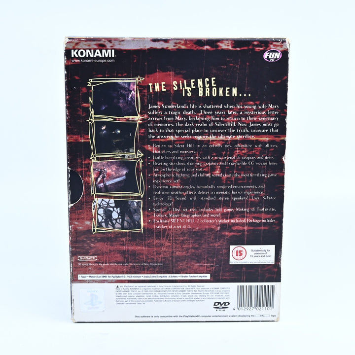 Silent Hill 2 - Sony Playstation 2 / PS2 Game + Manual - PAL - MINT DISC!