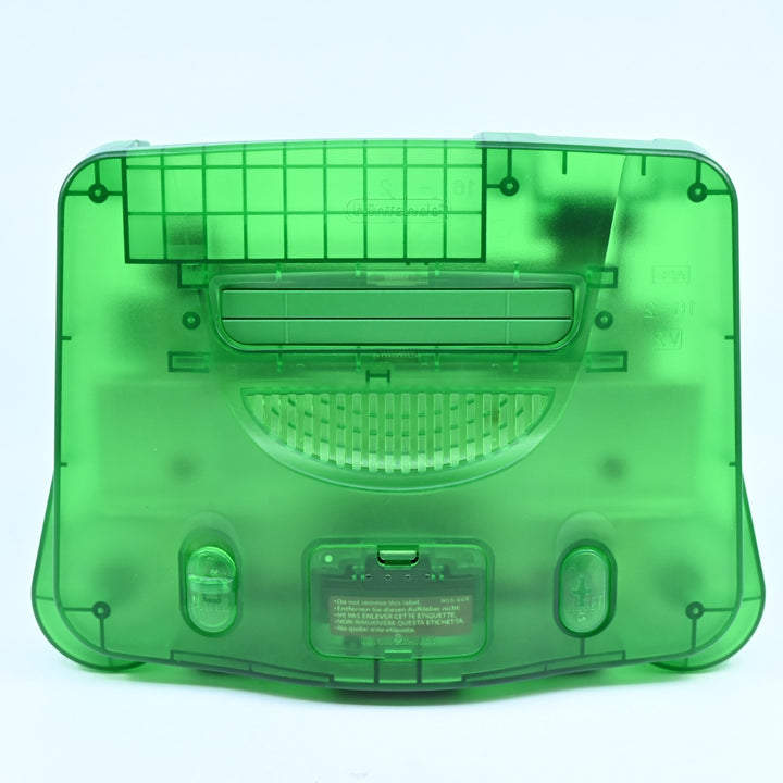 LIKE NEW! Jungle Green - N64 / Nintendo 64 Console - PAL - FREE POST!