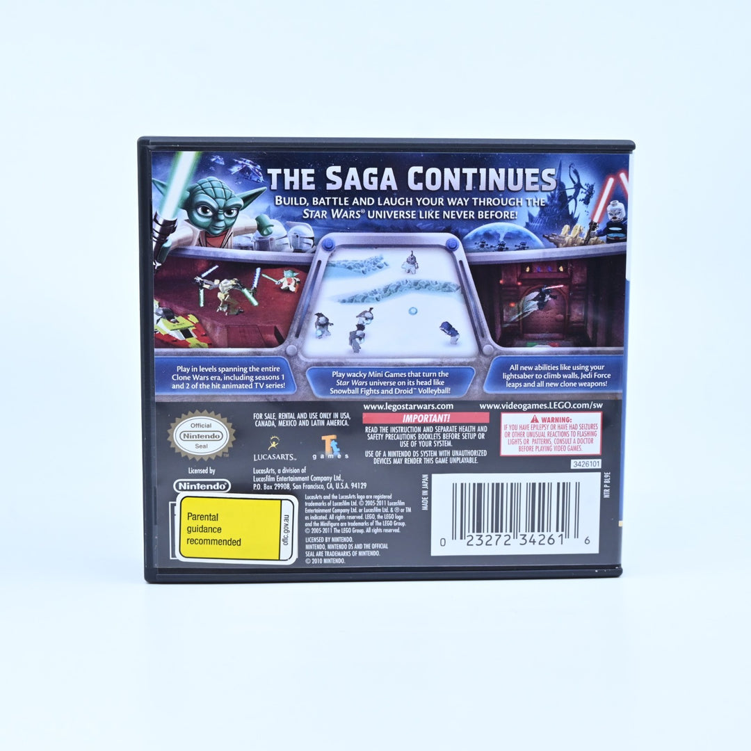 LEGO Star Wars III 3: The Clone Wars - Nintendo DS Game - PAL + Manual