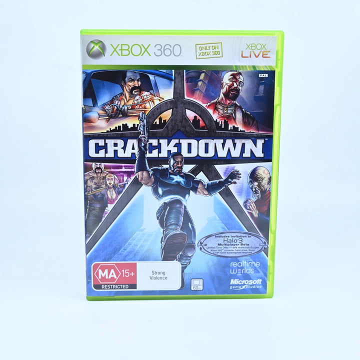 Crackdown - Xbox 360 Game - PAL - FREE POST!