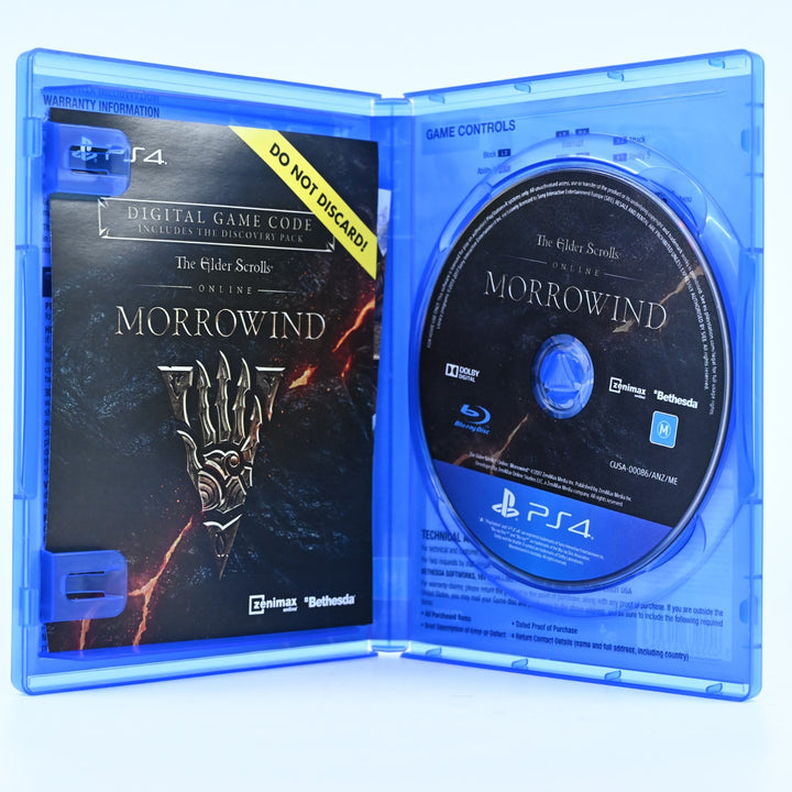 The Elder Scrolls Online: Morrowind - Sony Playstation 4 / PS4 Game - FREE POST!