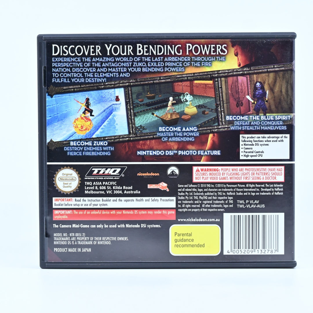M.Night Shyamalan: The Last Airbender - Nintendo DS Game - PAL + Manual