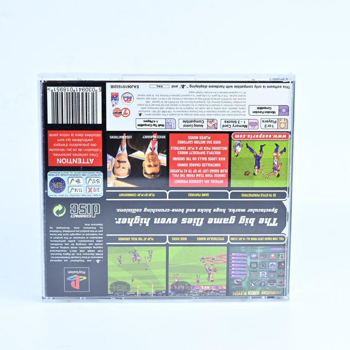 AFL 99 - Sony Playstation 1 / PS1 Game + Manual - PAL - MINT DISC!