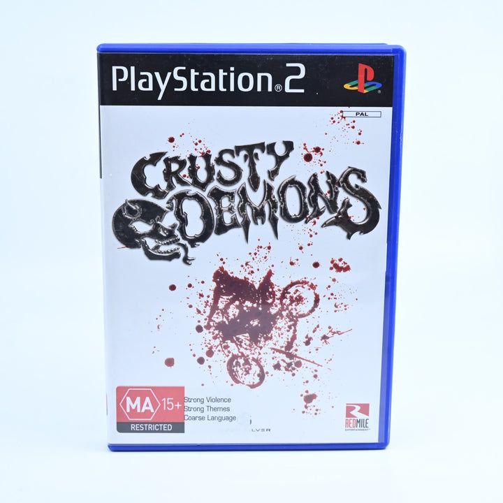 Crusty Demons - Sony Playstation 2 / PS2 Game + Manual - PAL - MINT DISC!