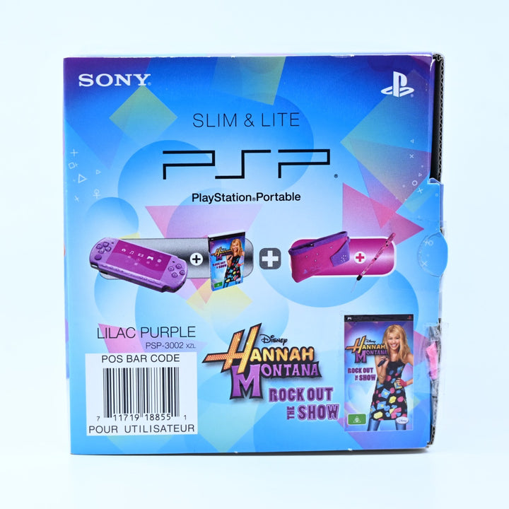 SEALED! Hannah Montana Rock Out the Show - Sony PSP Boxed Console - AUS PAL