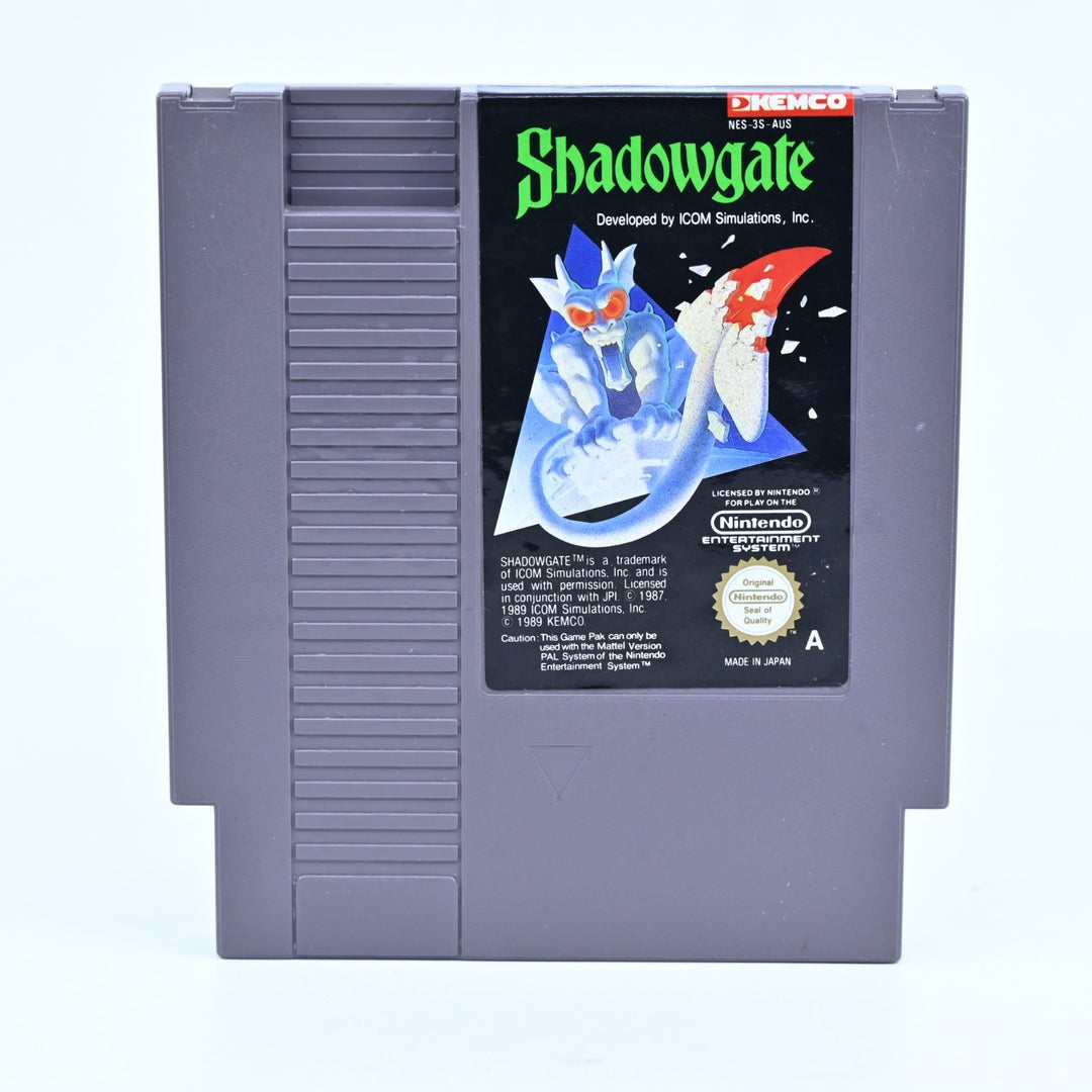 Shadowgate - Nintendo Entertainment System / NES Game - PAL - FREE POST!
