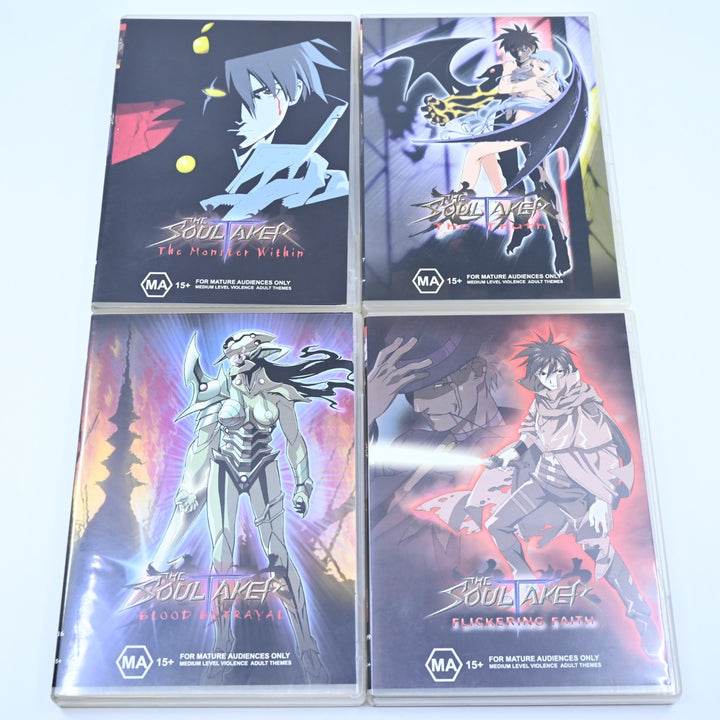 The Soultaker - Volumes 1 to 4 - Region  4 - Anime DVDs