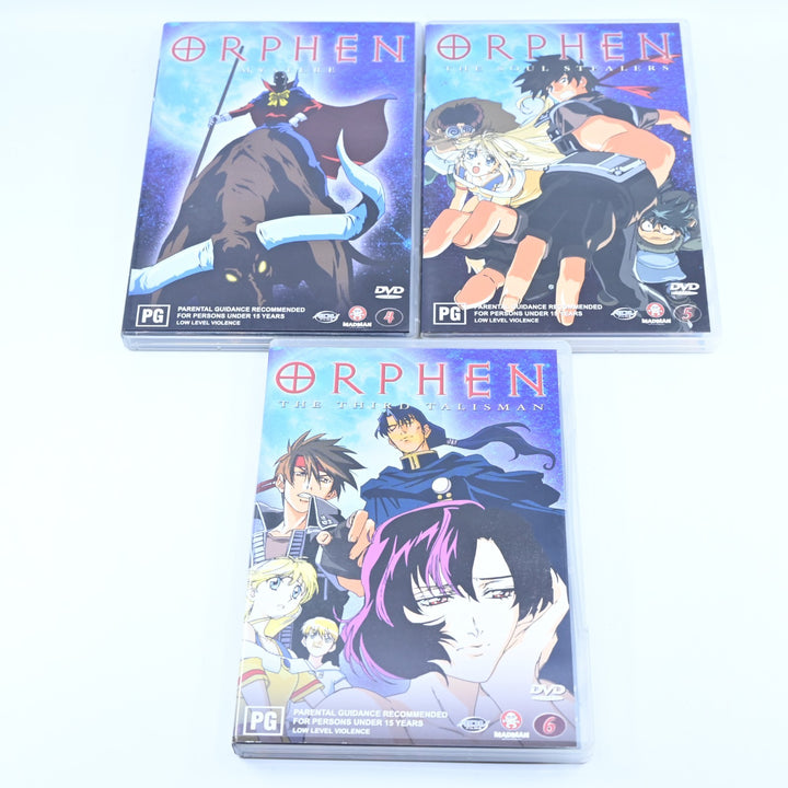 Orphen - Volumes 1 to 6 Complete - Region  2/4 - Anime DVDs
