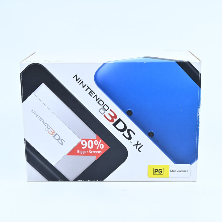 SPR-001(EUR) - Blue / Black Nintendo 3DS XL Boxed Console - PAL - FREE POST!