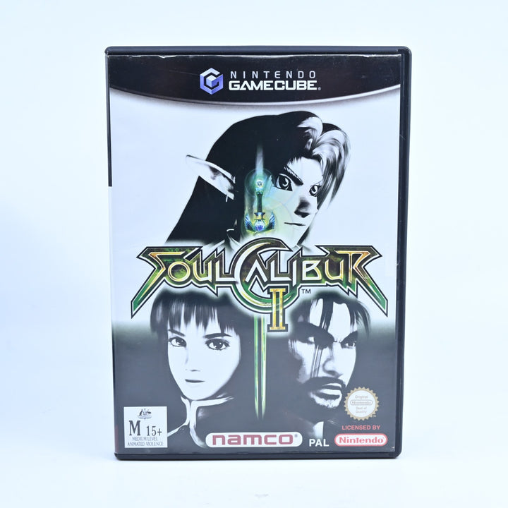 SoulCalibur II - Nintendo Gamecube Game + Manual - PAL - Soul Calibur II