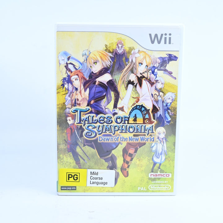 Tales of Symphonia: Dawn of the New World - Nintendo Wii Game + Manual - PAL
