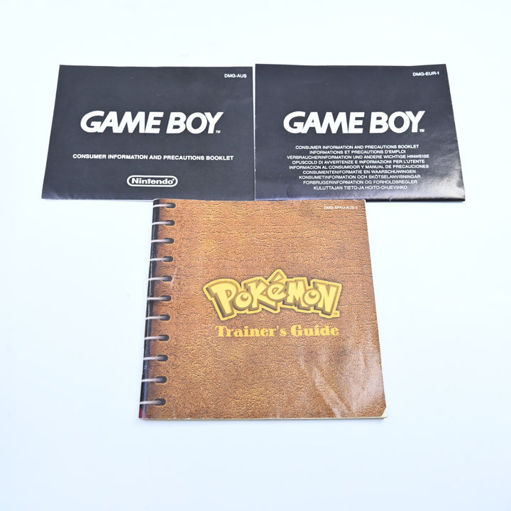 Pokemon Red Version - Nintendo Gameboy Boxed Game - PAL - NEW SAVE BATTERY!