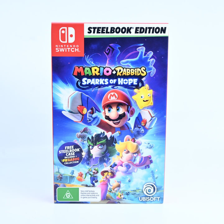 Mario + Rabbids: Sparks of Hope - Steelbook Edition - Nintendo Switch Game