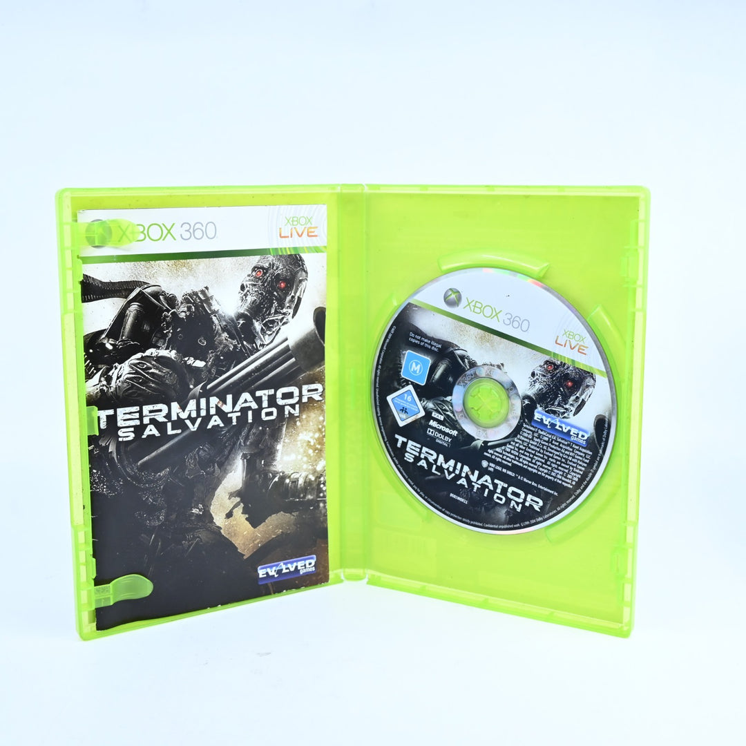 Terminator Salvation - Xbox 360 Game + Manual - PAL - MINT DISC!